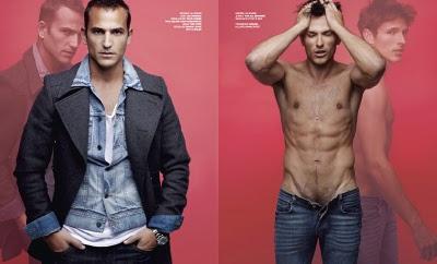 David Gandy, Enrique Palacios e Andres Valencoso su VMAN