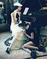 IN GRAND HOUSE... Vogue Korea September 2010 by Hong Jang Hyun with Ji Hyun Jeong & Lee Hye Jeong