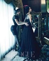IN GRAND HOUSE... Vogue Korea September 2010 by Hong Jang Hyun with Ji Hyun Jeong & Lee Hye Jeong