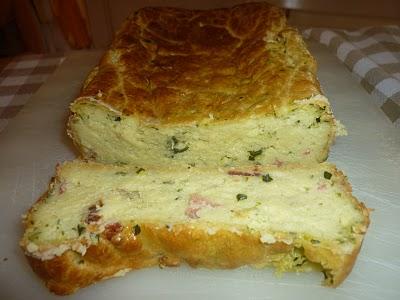 Cake zucchine e salame