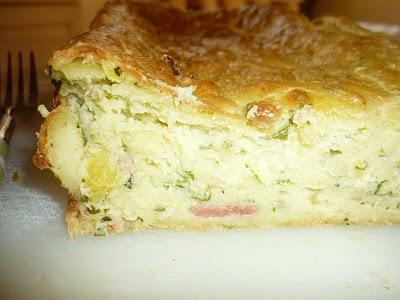 Cake zucchine e salame