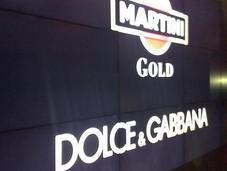 Party Martini Gold Dolce Gabbana Monica Bellucci