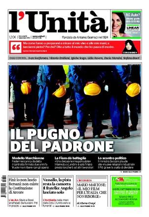 Copertina di oggi