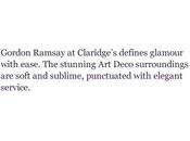 Londra -parte seconda- Gordon Ramsay Claridge