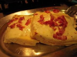 Mozzarella in carrozza, sì, ma in forno