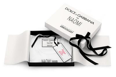 Dolce&Gabbana; For Naomi Campbell's 25th Anniversary