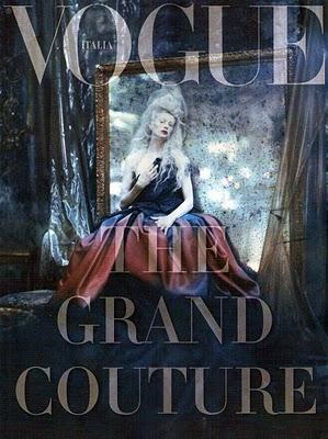 THE GRAND COUTURE... Kristen McMenamy for Vogue Italy September 2010 by Paolo Roversi