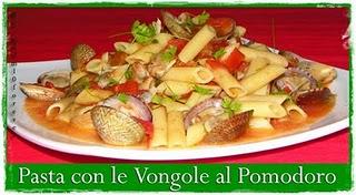 PASTA CON LE VONGOLE AL POMODORO