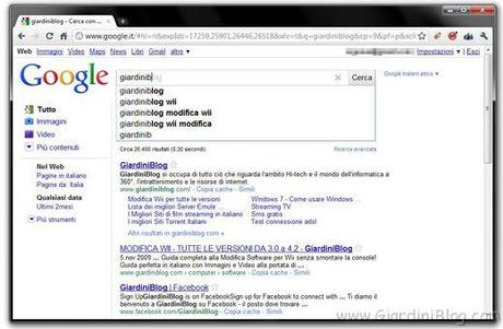 google-istant-search