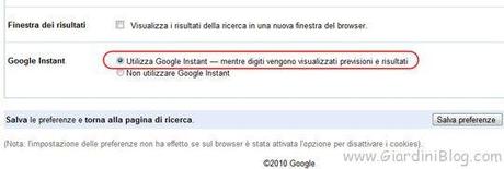 google-istant