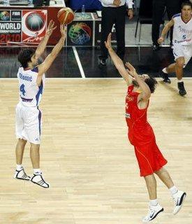 Mondiali di basket: la *bomba* di Milos Teodosic