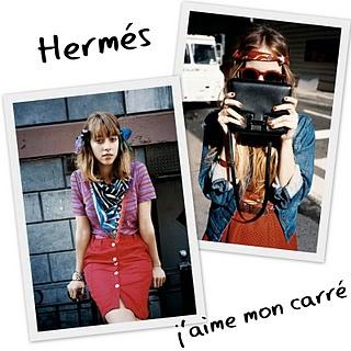 Hermès, Liberty of London and Garance!