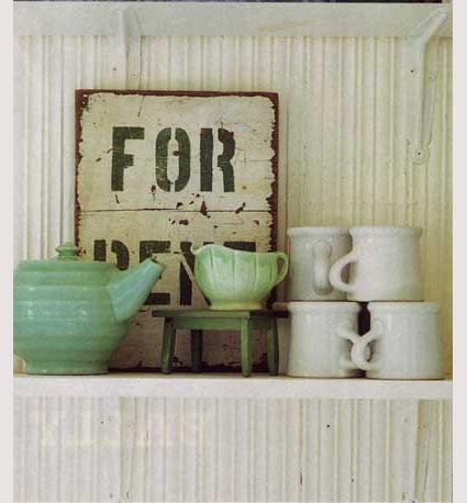 Inspirations: shabby chic kitchen