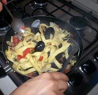 Pasta fresca versatile…Nel mio caso è finita con il pesce!!! Pasta fresca versatile…Nel mio caso è finita con il pesce!!!
