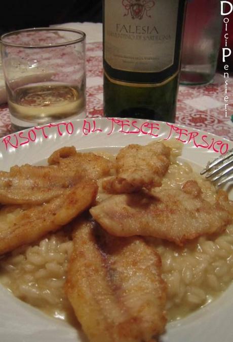 Risotto al Pesce Persico