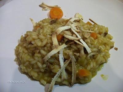 RISOTTO CON ZUCCA E PORCINI SECCHI