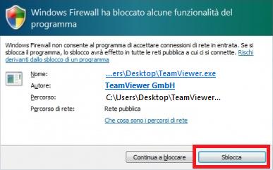 Assistenza remota con TeamViewer