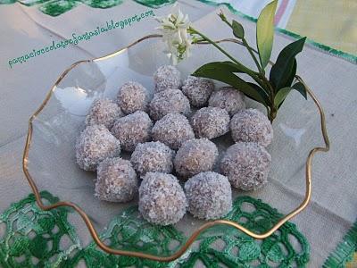 Cocchini al cioccolato, ricotta e cocco