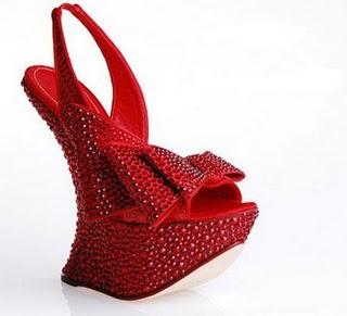 Alberta Ferretti Dorothy Ruby Slipper !!