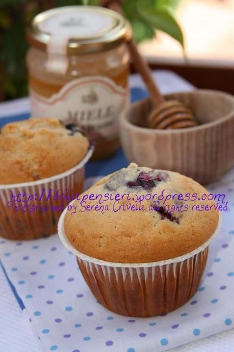 MUFFIN AI MIRTILLI di Dolcipensieri