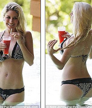 Heidi Montag sverna in Costa Rica mentre Spencer...