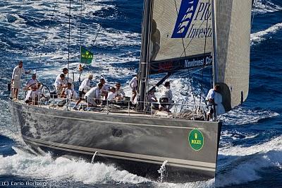 Maxi Yacht Rolex Cup - DSK Pioneer Investments terzo a una manche dalla conclusione