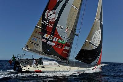 Andrea Mura e Vento di Sardegna alla Route du Rhum 2010