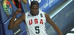 Kevin Durant, 21 anni, miglior realizzatore dell'ultima Nba.  Reuters