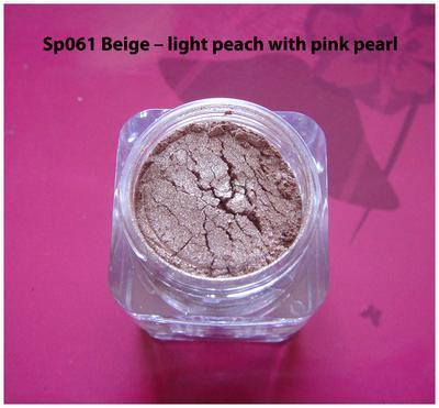 Sp061 Beige - light peach with pink pearl Sp061 Beige - light peach with pink pearl
