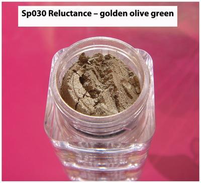 Sp030 Reluctance - golden olive green Sp030 Reluctance - golden olive green