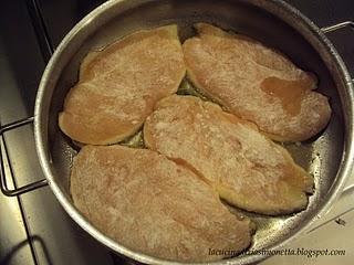 petto di pollo con funghi champignon