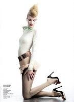 RHAPSODY IN CAMEL... Mirte Maas by Willy Vanderperre for Vogue China October 2010