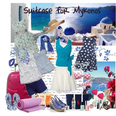 Suitcase for Mykonos