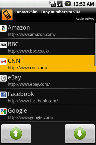 Screenshot of Bookmark Sort & Backup