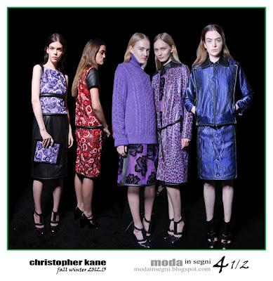 Le pagelle: CHRISTOPHER KANE FALL WINTER 2012 2013