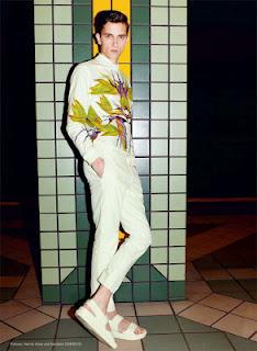 Jakob Wiechmann e Peter Bruder in Givenchy su Achtung Magazine