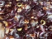 Pizza radicchio noci