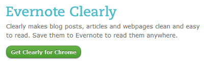 Leggere articoli web senza pubblicità e salvarli su Evernote [Chrome Extensions]