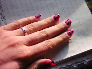 Nail art - Unghie leopardate!!eheh