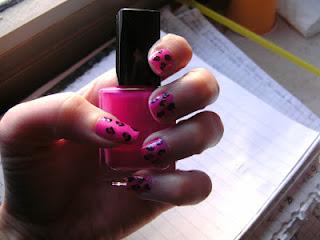 Nail art - Unghie leopardate!!eheh