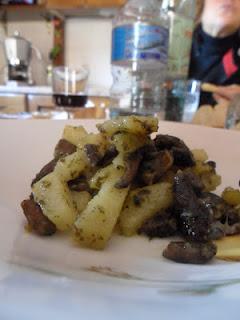 Funghi e Patate Trifolati