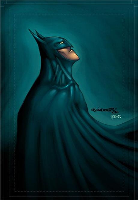 digital art batman