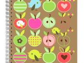 Deliziosi patterns nelle linee prodotti stationery ecojot