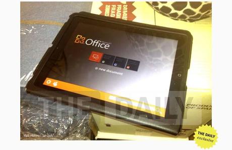 Microsoft Office su iPad.