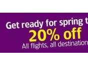 Wizz Air: offerta lampo sconto tutti voli