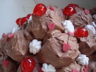 Profiteroles con mousse di Sal De Riso