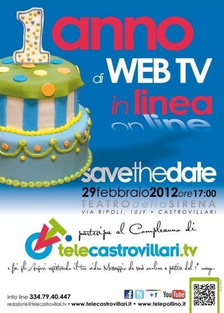 Primo compleanno per Telecastrovillari.tv