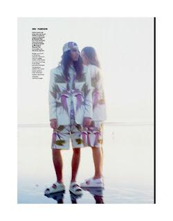 Alexander Prescott, Kurt Collins & Andrew Hussey in Givenchy su Wallpaper