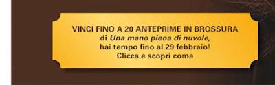 Una mano piena di nuvole si può leggere in anteprima e vincere