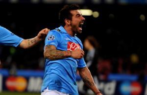 TABELLINO NAPOLI-CHELSEA 3-1,SUPER LAVEZZI